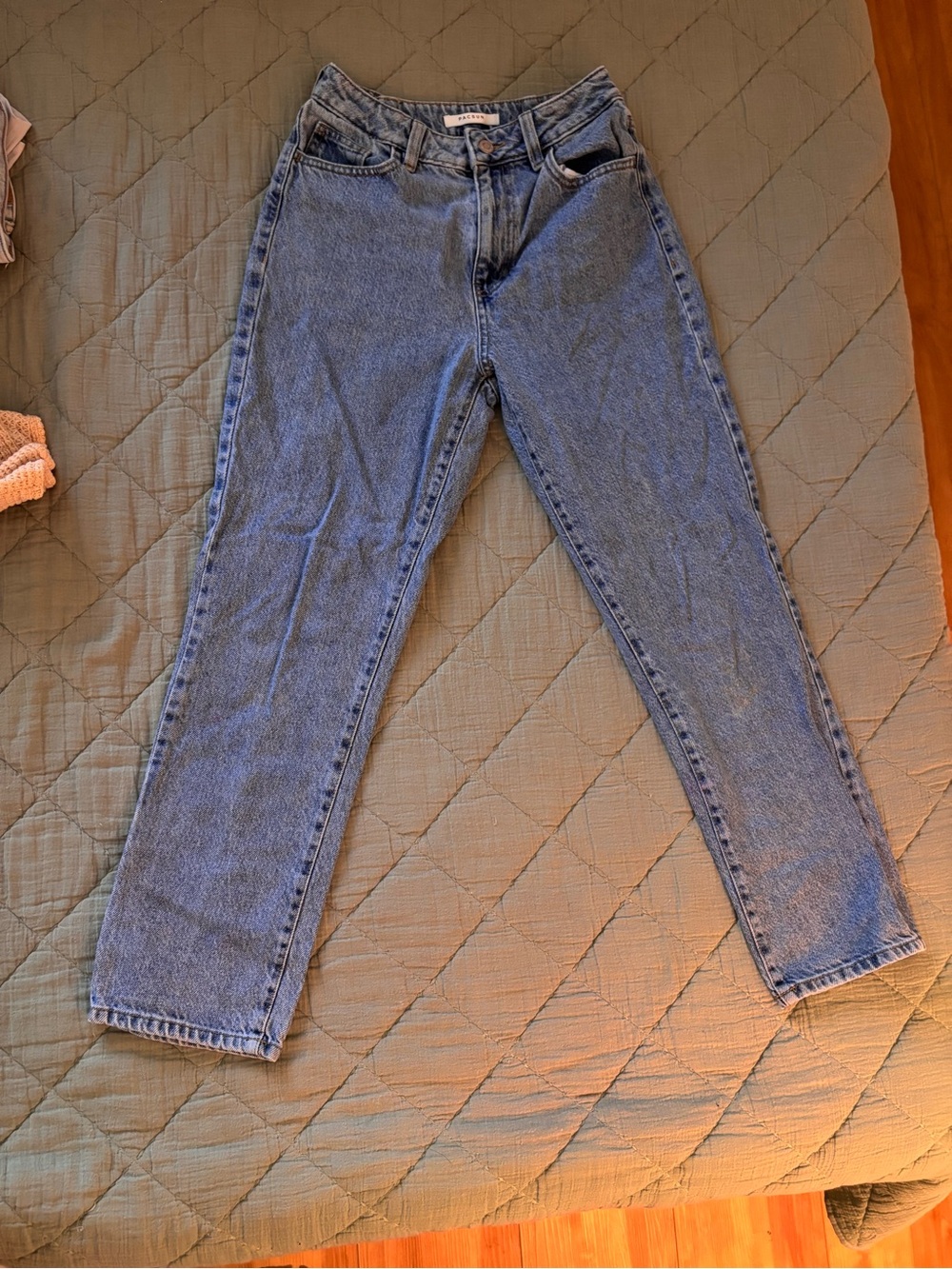 PacSun Straight-Leg Blue Denim Jeans